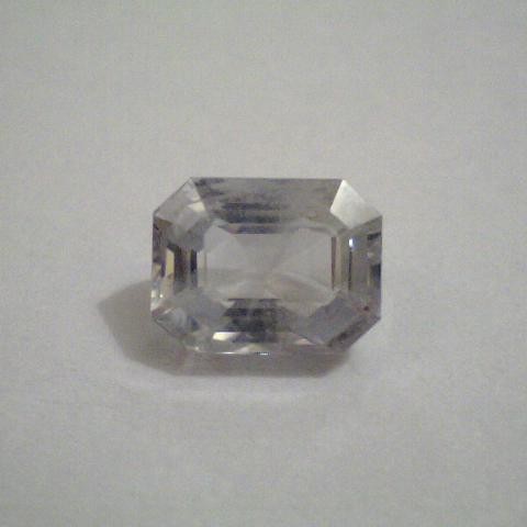 2.45 Ct Unheated Untreated Natural Ceylon White Sapphire Venus