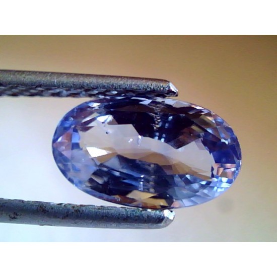 2.51 Ct Unheated untreated natural ceylon blue sapphire gemstone