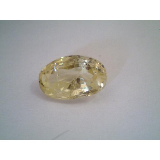 2.5 CT Unheated Untreated Natural Ceylon Yellow Sapphire pukhraj