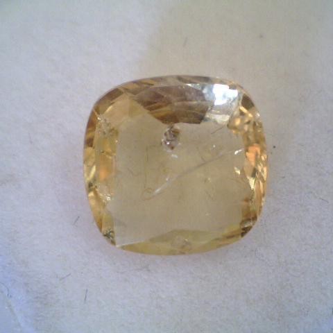 2.50 CT UNTREATED UNHEATED NATURAL CEYLON YELLOW SAPPHIRE 2.50 CT UNTREATED UNHEATED NATURAL CEYLON YELLOW SAPPHIRE