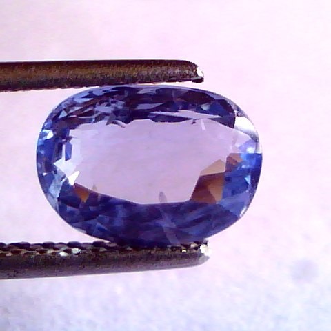 2.55 Ct Unheated Untreated Natural Ceylon Blue Sapphire Neelam
