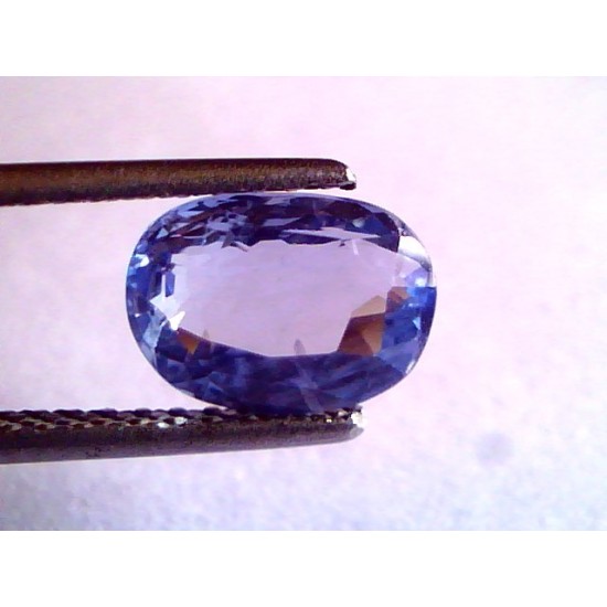 2.55 Ct Unheated Untreated Natural Ceylon Blue Sapphire Neelam
