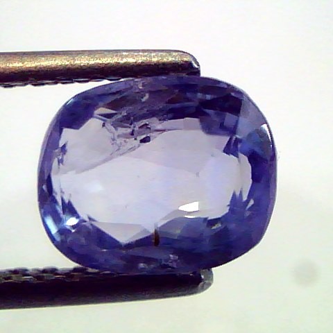 2.58 Ct Unheated Untreated Natural Ceylon Blue Sapphire Neelam