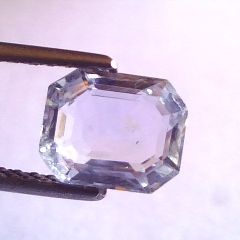 2.65 Ct Unheated Untreated Natural Ceylon White Sapphire Venus
