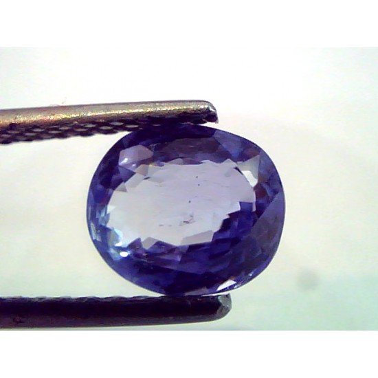 2.61 Ct Unheated Untreated Natural Ceylon Blue Sapphire Neelam
