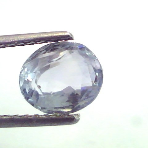 2.64 Ct Unheated Untreated Natural Ceylon White Sapphire Gems