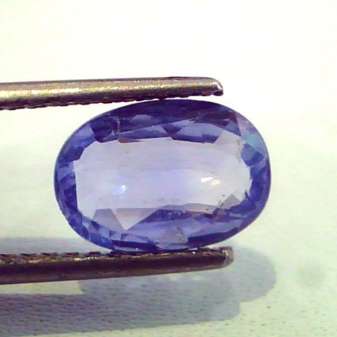 2.68 Ct Unheated Untreated Natural Ceylon Blue Sapphire/Neelam