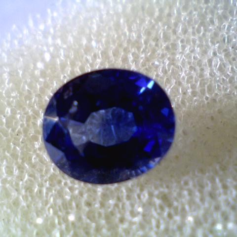 2.65 CT UNHEATED UNTREATED NATURAL BURMA BLUE SAPPHIRE**RARE**