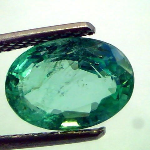 2.69 Ct Unheated Untreated Natural Colombian Emerald AAA
