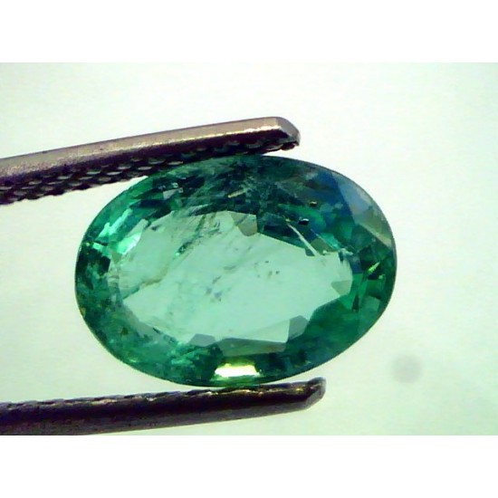 2.69 Ct Unheated Untreated Natural Colombian Emerald AAA