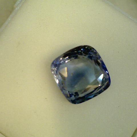 2.7 Carat Unheated Untreated Certified Natural Blue Sapphire Gem