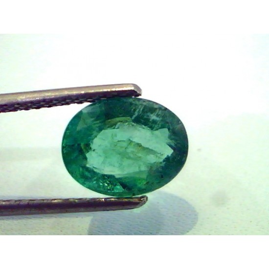 2.68 Ct Unheated Untreated Natural Zambian Emerald/Panna Gems