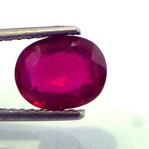 2.74 Ct Natural Ruby Gemstone for Sun Manek (Heated)