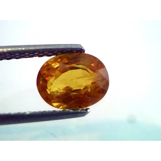 2.76 Ct Natural Yellow Sapphire Pukhraj Jupiter Gemstone(Heated)