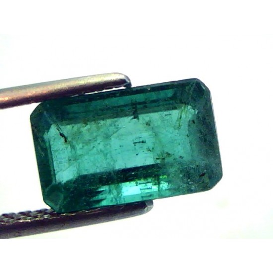 2.80 Ct Top Premium Grade Natural Zambian Emerald Panna Gemstone