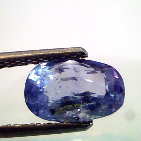 2.82 Ct Unheated Untreated Natural Ceylon Blue Sapphire Neelam