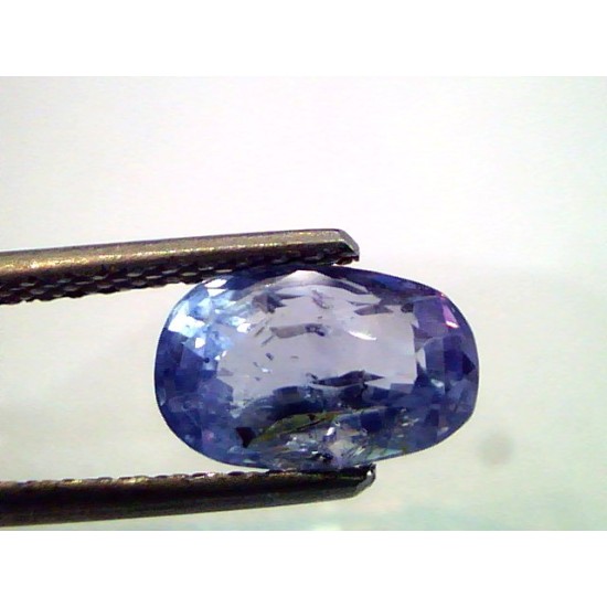 2.82 Ct Unheated Untreated Natural Ceylon Blue Sapphire Neelam