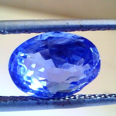 2.83 Ct Unheated Untreated Natural Ceylon Blue Sapphire Gems