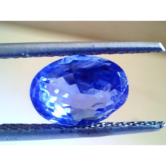 2.83 Ct Unheated Untreated Natural Ceylon Blue Sapphire Gems