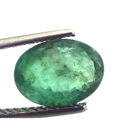 2.81 Ct Untreated Natural Zambian Emerald Gemstone