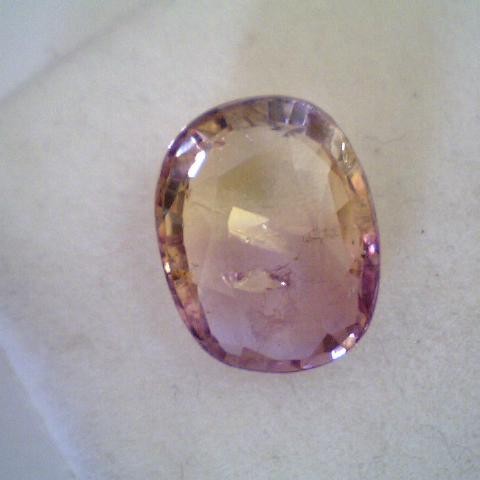 2.90 Ct Untreated Natural Pink and Yellow Sapphire mix Gem