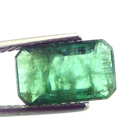2.89 Ct Untreated Natural Zambian Emerald Gemstone