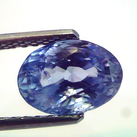 3.05 Ct Unheated Untreated Natural Ceylon Blue Sapphire/Neelam