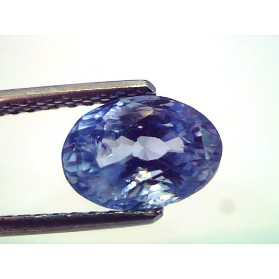 3.05 Ct Unheated Untreated Natural Ceylon Blue Sapphire/Neelam
