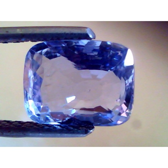 3 Ct Unheated Untreated Natural Ceylon Blue Sapphire Neelam++