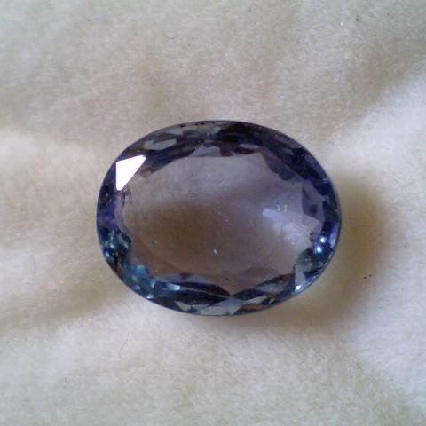 3 Ct Unheated Untreated Natural Ceylon Blue Sapphire,Neelam