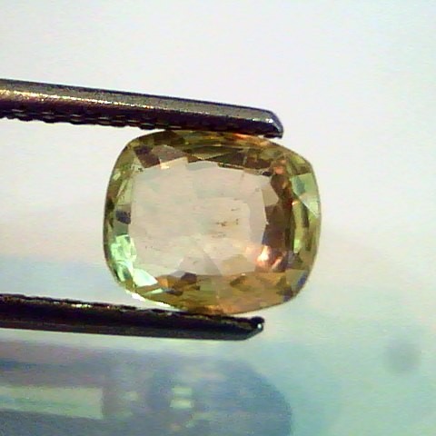 3 Ct Unheated Untreated Natural Ceylon Yellow Sapphire Pukhraj
