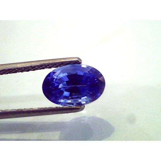 3.03 Ct Unheated Untreated Natural Ceylon Blue Sapphire AAAAA+++