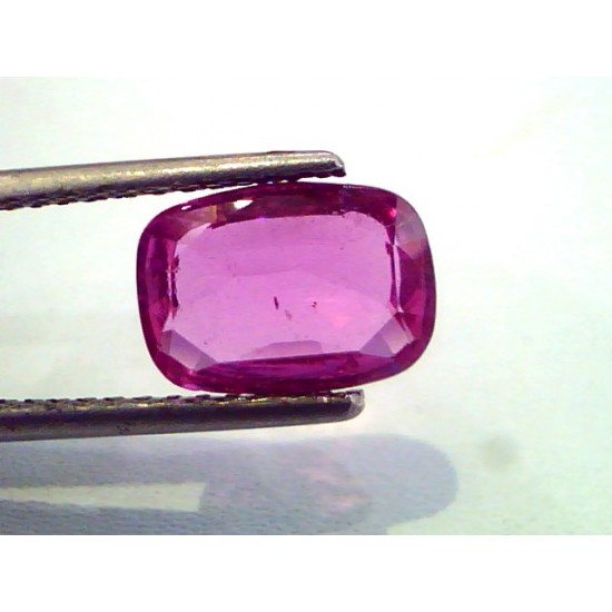 3.04 Ct IGI Certified Unheated Untreated Natural Pink Sapphire