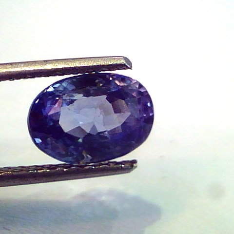 3.09 Ct Unheated Untreated Natural Ceylon Blue Sapphire Neelam
