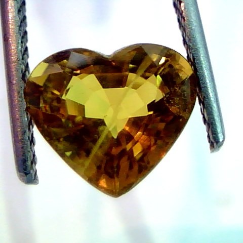 3.15 Ct Natural Premium Yellow Sapphire (Heart shaped) Heated