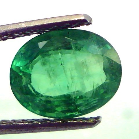 3.13 Ct Unheated Untreated Natural Colombian Emerald AAA