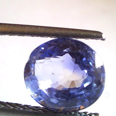 3.14 Ct Unheated Untreated Natural Ceylon Blue Sapphire Neelam
