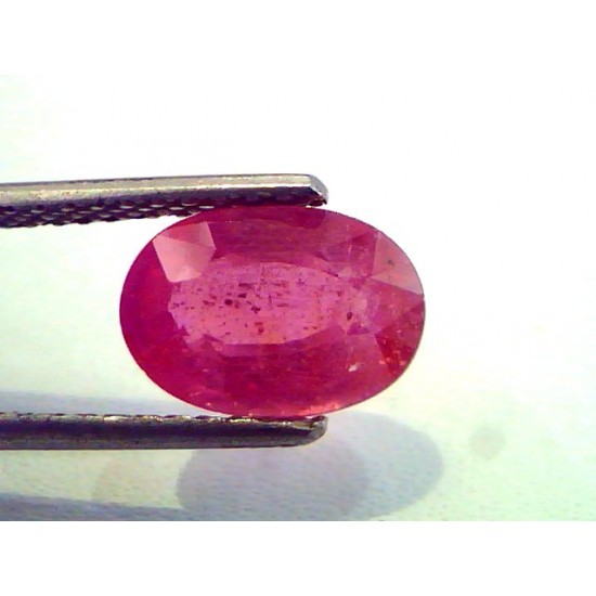 3.15 Ct Natural Ruby Gemstone for Sun Manek (Heated)