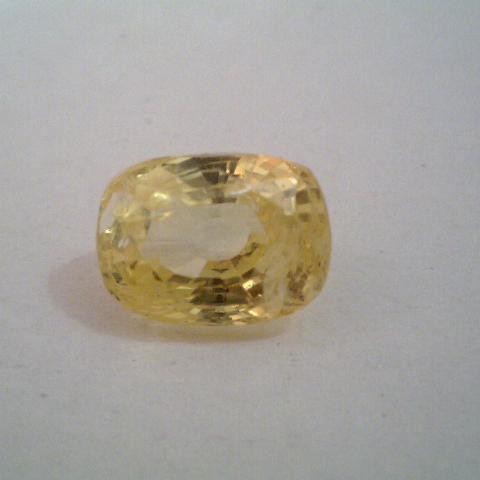 3.25 CT Unheated Untreated Natural Srilankan Yellow Sapphire