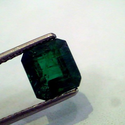 3.14 Ct Untreated Top Colour Premium Natural Zambian Emerald AAA
