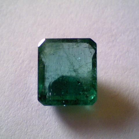 3.29 Ct Untreated Unheated Natural Zambian Emerald Gemstone A+++