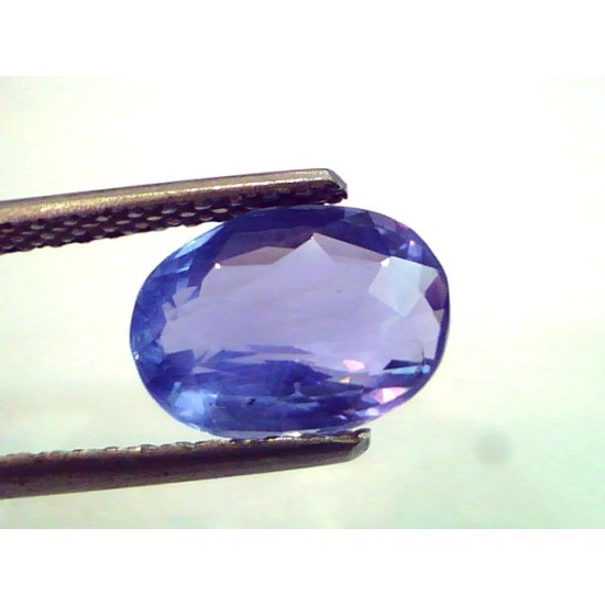 3.27 Ct Unheated Untreated Natural Ceylon Blue Sapphire Neelam