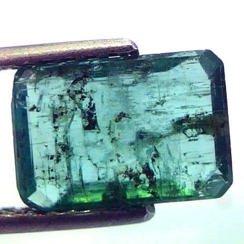 3.23 Ct Untreated Natural Zambian Green Emerald Panna Gemstone