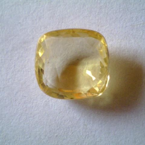 3.3 Ct Unheated Untreate Premium Natural Yellow Sapphire Pukhraj 3.3 Ct Unheated Untreate Premium Natural Yellow Sapphire Pukhraj