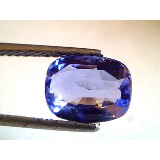 3.31 Ct Unheated Untreated Natural Ceylon Blue Sapphire Neelam++