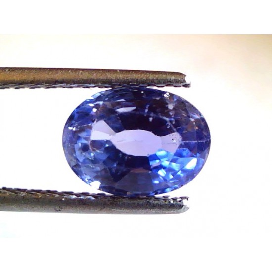 3.34 Ct Unheated Untreated Natural Ceylon Blue Sapphire Neelam