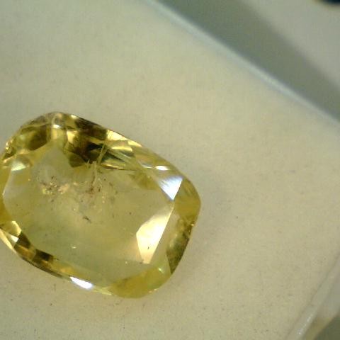 2.9 Ct Unheated Untreated Natural Ceylon Yellow Sapphire,pukhraj