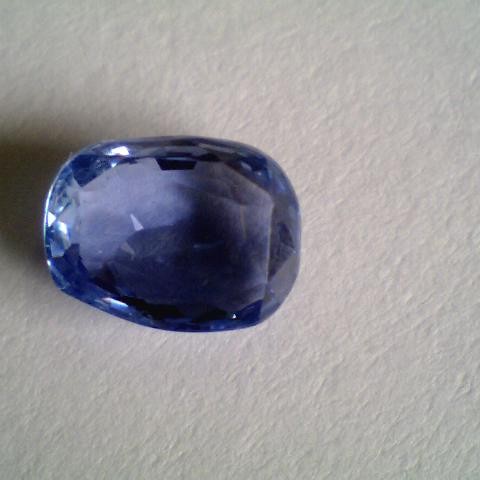3 Ct Unheated Untreated Natural Ceylon Blue Sapphire Gemstone 3 Ct Unheated Untreated Natural Ceylon Blue Sapphire Gemstone