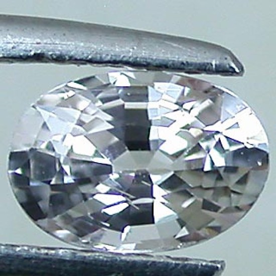 3 Carat Natural African White Sapphire