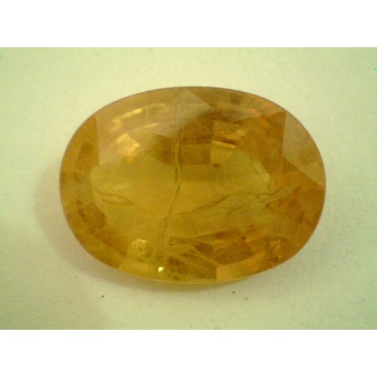 Huge 10.43 Ct Natural Thai Yellow Sapphire Real Pukhraj Gemstone